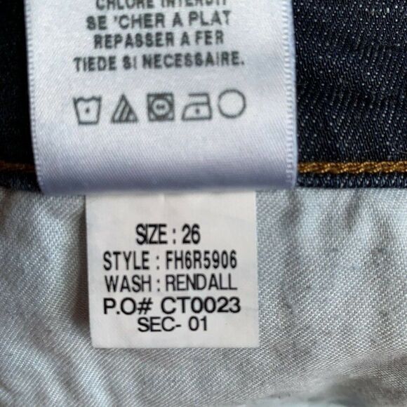 Womens Joes Jeans Size 26 Capri Dark Wash Mid Rise - Picture 8 of 8